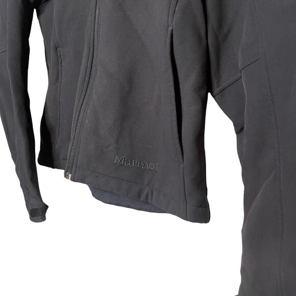 Marmot Womens Softshell Jacket | Black | Size Medium - Picture 3 of 6